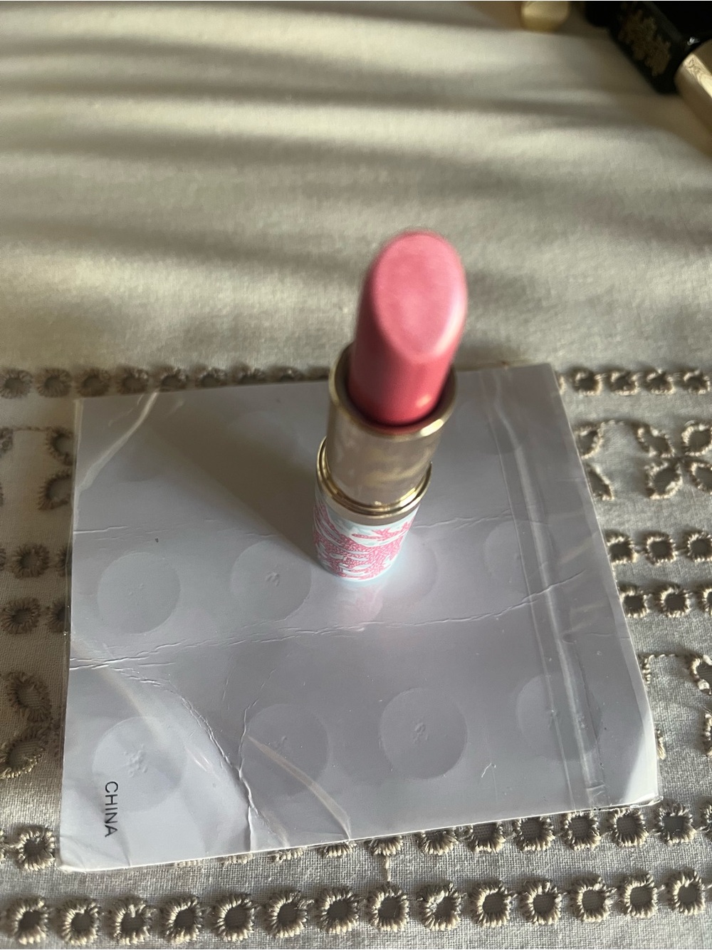 Estee Lauder Soft Rose Pink Lipstick